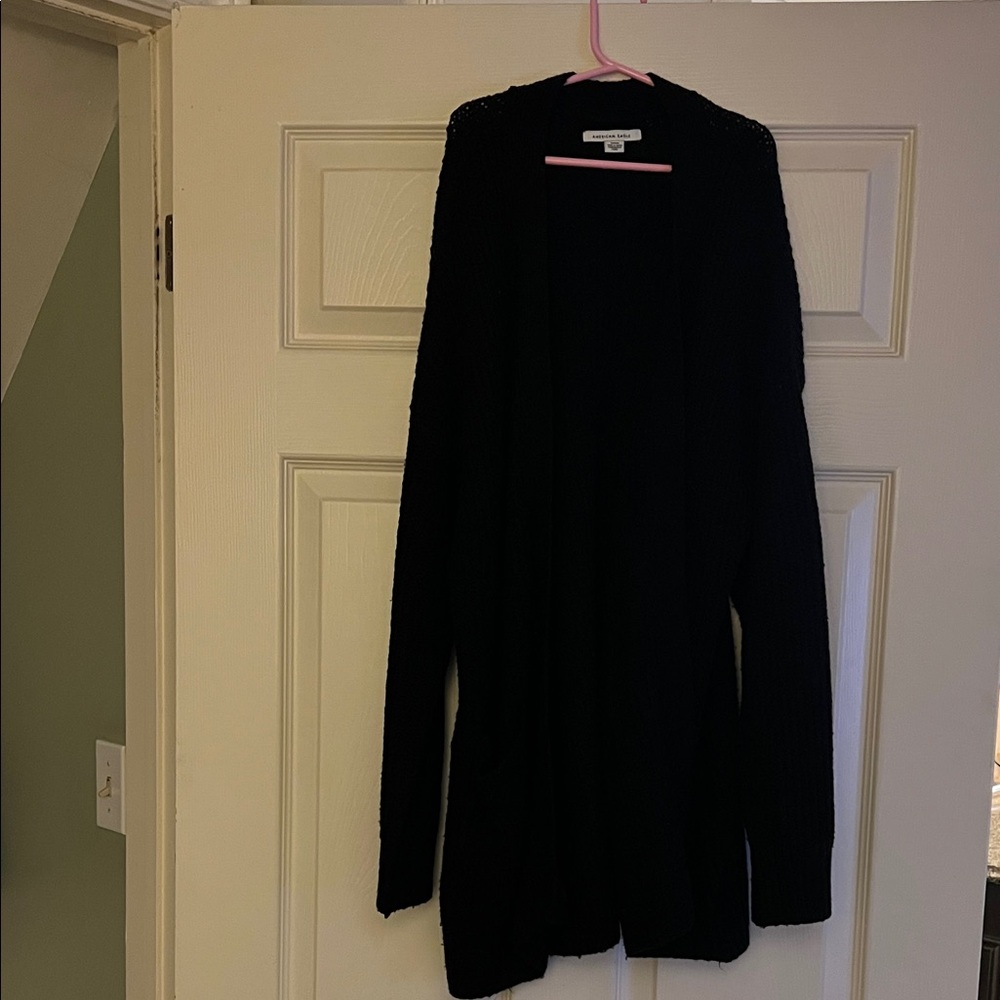 Women's American Eagle Black Cardigan